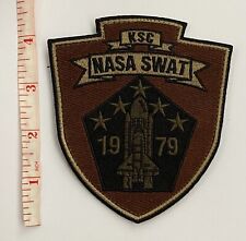NASA KSC Kennedy Space Center Police Security SWAT Patch H&L picture