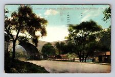 Pittsburg PA-Pennsylvania, Lincoln Avenue Bridge Antique Vintage c1909 Postcard picture