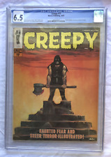 Creepy #17 CGC 6.5 (Warren 1969) Horror Magazine Frank Frazetta Cover RARE 1/34 picture