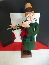 SIMPICH CHRISTMAS CAROLER FLUTE MAN DOLL 1990 NICE picture
