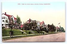 Postcard View On North Yakima Avenue Tacoma Washington picture