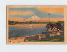 Postcard Scenic Grandeur Along The Lake Washington Boulevard Seattle WA USA picture