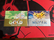 Pokemon Postcard set of 10 Art Card GOLD&SILVER Keiko Fukuyama  1999 Japanese picture