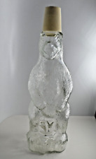 Royal Gate Vodka Vintage Glass Bottle w/lid - 25 Years Commemorative picture