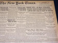 1922 APRIL 8 NEW YORK TIMES - ENRIGHT GETS 1192 MORE PATROLMEN - NT 8580 picture