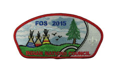 Indian Nations Council Tulsa, OK 1957-present 2015 FOS CSP Red Bdr (LA681) picture