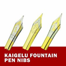 3PCS Kaigelu Fountain Pen Nibs #6 Nib EF F M for Jinhao 100, 450, Wing Sung 699 picture