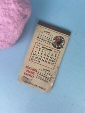 1947 September Pocket Calendar Northern Pacific Railway Promotional Item picture