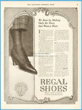 1918 Regal Shoe Co Boston MA Vintage Ad Shoes that Women Want Fashion Style picture