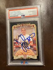 Joey Chestnut Signed Auto RC 2012 Goodwin Champions Card #121 Champ 14x PSA/DNA picture