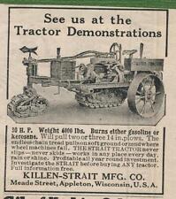 Magazine Ad - 1916 - Killen-Strait Tractors - Appleton, WI picture