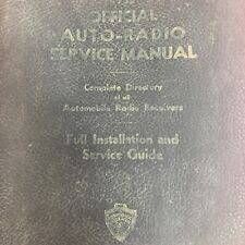 1935 official auto radio service manual 1936 Gernsback picture