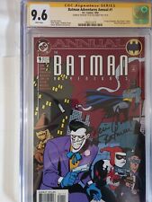Batman Adventures Annual 1 Kevin Conroy Signed CGC 9.6  Signature Reholstered  picture