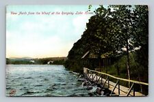Rangeley Lake ME Maine, Scenic View North From The Wharf Postcard picture