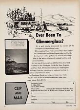 1968 Print Ad Glimmerglass State Park New York Otsego Lake Goodyear Guide picture