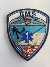 Santa Rosa New Mexico EMS Patch Blue Hole Roadrunner NM picture
