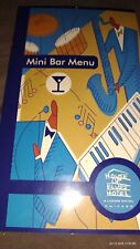 Vintage House Of Blues  Chicago Hotel Mini Bar Menu picture