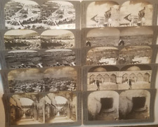 JERUSALEM ~ KEYSTONE VIEW CO. ~ LOT of 10 Antique Stereoview Cards ~ Excellent picture