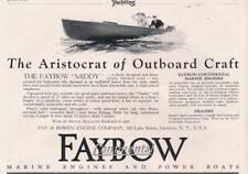 Magazine Ad - 1928 - Fay & Bowen Boat Co - Geneva, NY - 
