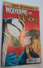 True Believers Wolverine vs Venom 1 NM Larry Hama Joe St Pierre picture