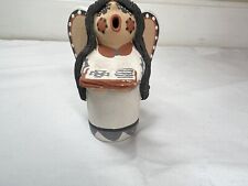 Festive singing Angel Storyteller Figurine by Cindy Fragua,Walatowa,Jemez N.M picture