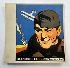 1936 Goudey History of Aviation R65 #2 Edward V. Rickenbacker Ace of Aces MT1 picture