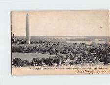 Postcard Washington Monument & Potomac River, Washington, District of Columbia picture