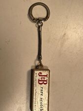 Vintage J&B Rare Scotch Key Chain With Address Book In It. picture