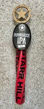 Starr Hill Farmhouse IPA tap handle picture