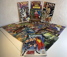 Mixed Lot Of 13 DC Marvel Comics X-Men Batman Superman Wolverine Fantastic Four+ picture