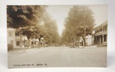 Early RPPC Main Street Jamaica Vermont picture