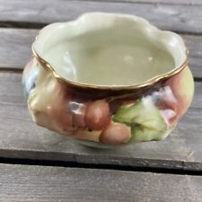 Vintage B.R.C Round Porcelain Floral Miniature Trinket Dish picture