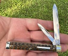 Schrade Cut Co Walden NY Doctors Knife Pill Buster Bovine Beautiful Old  picture