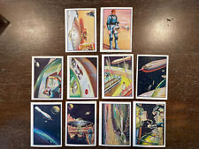 Captain Chapel Trip To The Moon 10 Card Set 1962 MISTER SOFTEE *Noles2148* picture