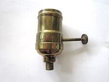 Antique Bryant Brass Light Lamp Socket- Pat. date 1907 picture