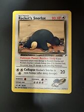 Rocket's Snorlax 33-132 Gym Heroes Unlimited Pokemon Card picture