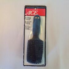 Vintage 1993 ACE NOS Club Brush Boar Bristles Black 67661 Short Length Hair picture