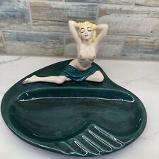 Vintage 1950s-60s PIN-UP NUDE LADY ASHTRAY MCM Cigar picture
