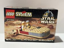 Star Wars Lego Landspeeder w/Luke & Obi-Wan 7110 Rare Retired Factory Sealed New picture