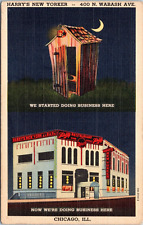 Harry's New Yorker Night Club, Chicago, Illinois - 1940 Linen Postcard - Schlitz picture