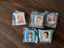 NOS Lot of 5 American Girl Doll Portrait Pins 2003 CIRCLE OF SMILES Sealed NEW picture