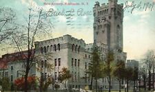 Vintage Postcard 1909 New Armory Building Pine Tree Landmark Rochester New York picture