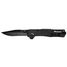 SOG  Folding Knife,Clip Point,Black,3-3/16 In 20H257 picture