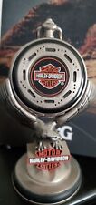1998 Franklin Mint Harley Davidson Heritage Softail Pocket Watch & Eagle Stand picture