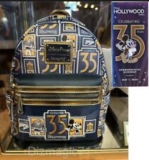 2024 Disney Parks Hollywood Studios 35th Anniversary Loungefly Backpack + Map picture