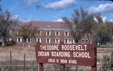 Sl57  Original Slide 1990's Roosevelt Indian Boarding School 427a picture