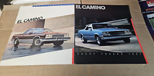 Vintage 1981 -1987  Chevrolet EL CAMINO(7) Sales Brochures ~   Chevy picture