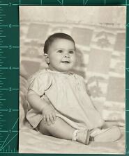 Vintage Photo Beautiful Portrait Of A Cute Baby IDENTIFIED picture
