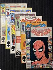 Marvel Tales Spider-Man Comic Lot X6 1985-1987. Jack Kirby, Steve Ditko, Romita. picture