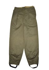 Vintage WWII Pants Womens Outer Cover Trousers Stirrup Nurse Service Uniform picture